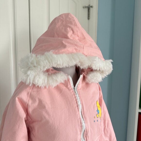 Kawaii Warm Pastel Pink Moon Bow Jacket - Picture 2 of 10